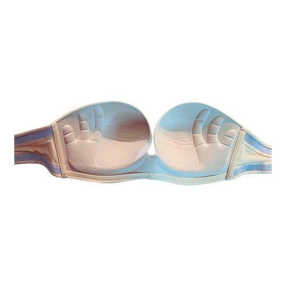 Nwt 34DD & 34C Half Bra Hand Held Nude Push - Picture 2 of 4